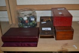 Mixed Lot to include marbles, playing cards, dominoes etc