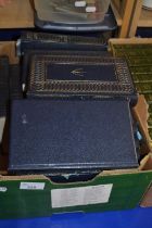 W Somerset Maugham complete works, navy blue and gilt binding