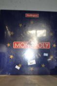European edition monopoly, boxed and unopened