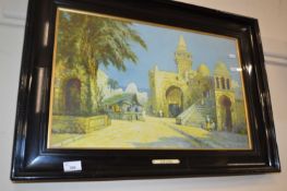 Old Cairo by David Malcolm, reproduction print, f/g