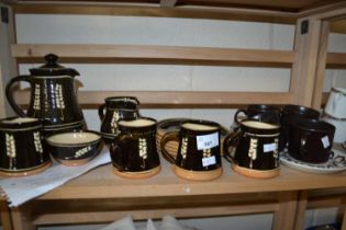 Coldstone pottery coffee set