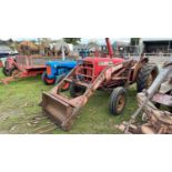 David Brown 990 Implematic Tractor with DB Loader