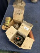Mixed Lot of oil lamp parts