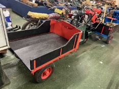 Vintage Floataire garden or market truck with BSA power unit