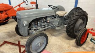 A Ferguson Tractor, in fully restored condition