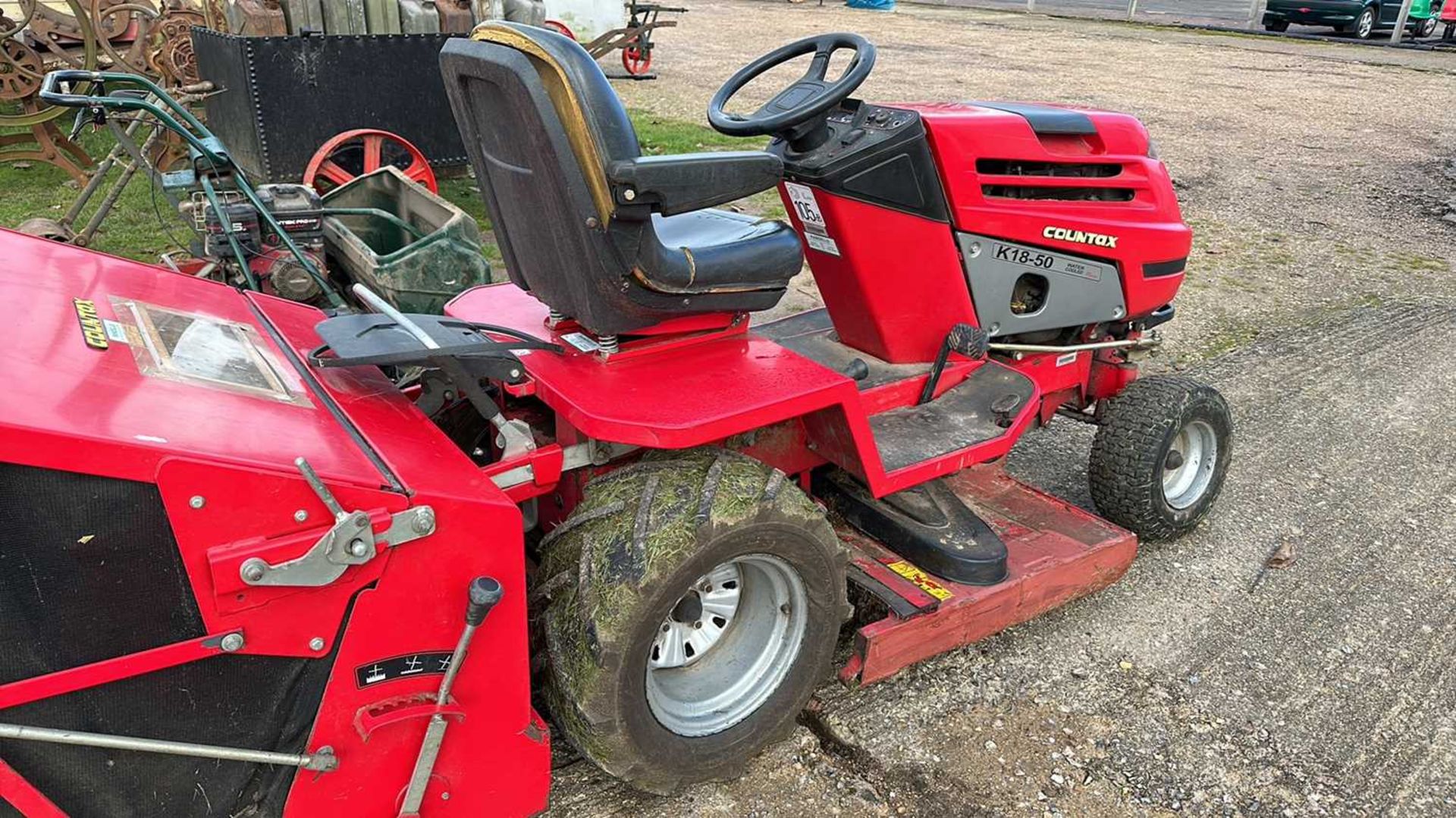 Countax K18-50 Garden Tractor / ride-on Mower, complete with collection box - Image 4 of 10