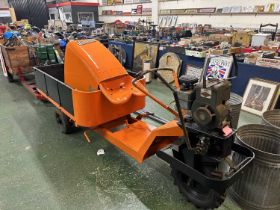 Vintage Floataire garden or market truck with Briggs & Stratton 4HP engine