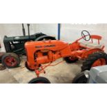 An Allis-Chalmers Tractor, fully restored condition, advised by vendor running, driving when last