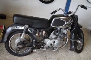 1962 Honda CA motorbike with V5C