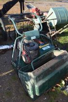 An Atco Intek Pro 206 petrol cylinder mower