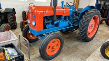 A Fordson Super Major Tractor, in fully restored condition, reported running when placed into