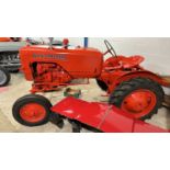 An Allis-Chalmers Tractor in fully restored condition