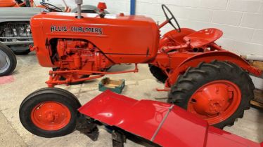 An Allis-Chalmers Tractor in fully restored condition