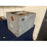 Galvanised water tank 61cm wide