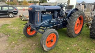 Fordson Major Tractor, although this example has been the subject of a previous restoration it