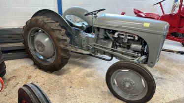 A Ferguson Tractor, in fully restored condition