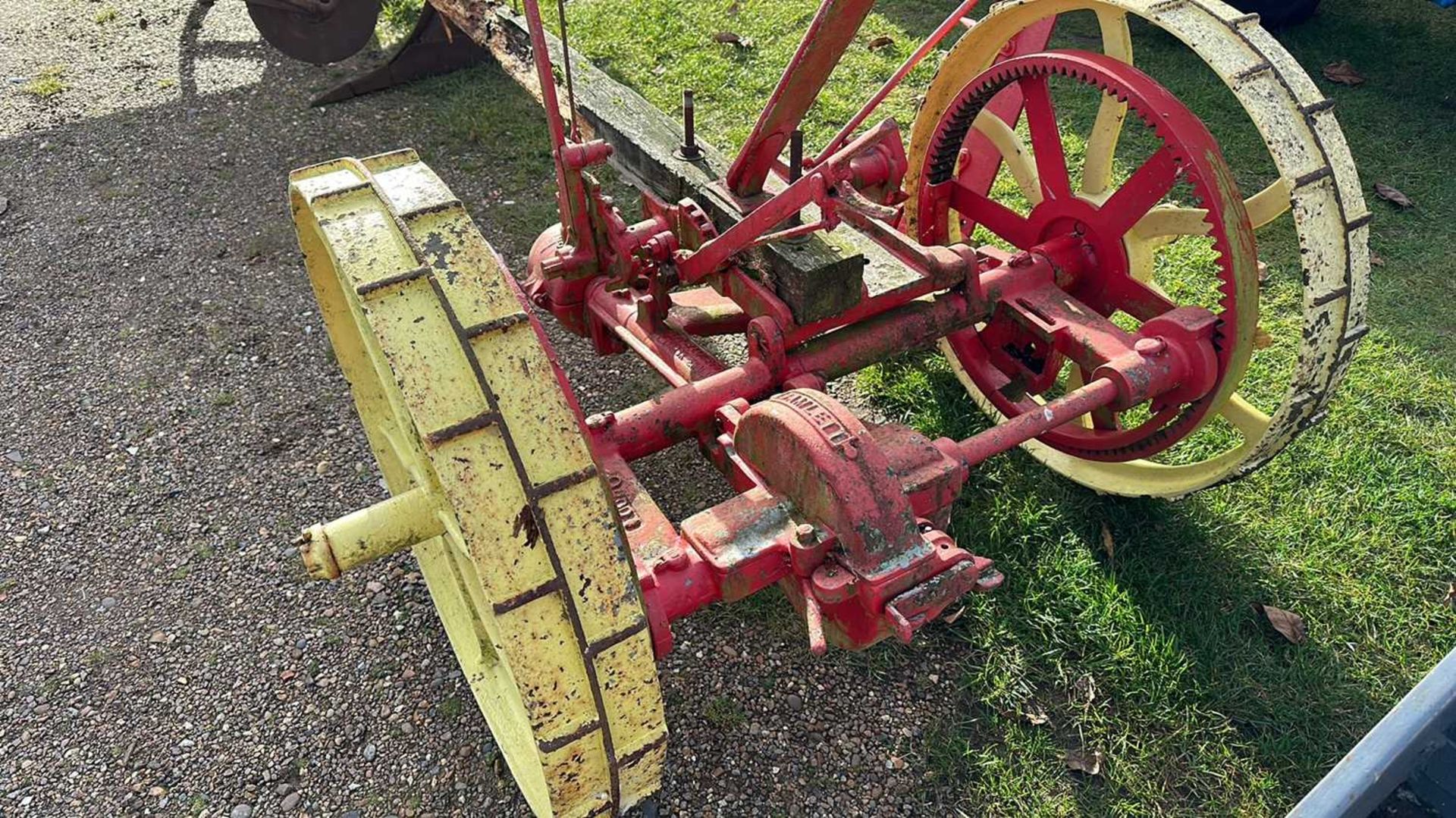 Bamlett finger Mower, appears to have been subject to previous restoration but in need of further - Image 6 of 7