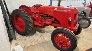 A David Brown 25D Tractor, in fully restored condition, reported by the vendor to be running when