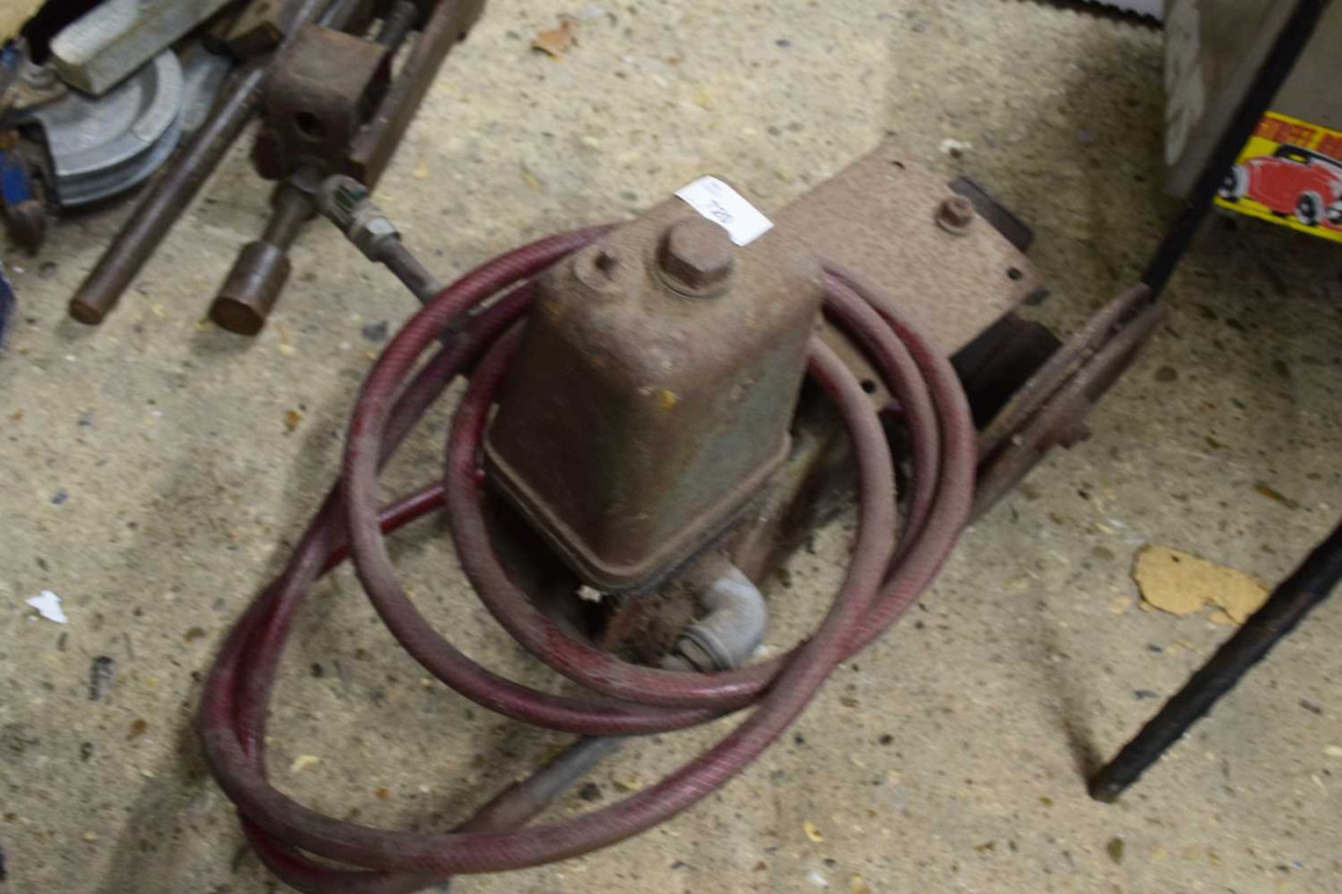 Vintage Climax belt driven pump