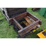 Mixed Lot: Trestle stand, Workmates etc