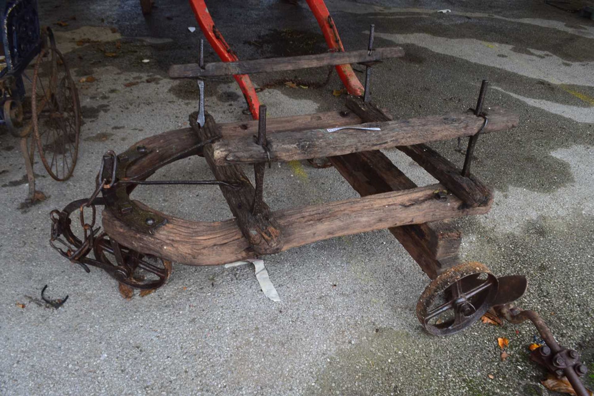 Vintage Harrows Transport cart