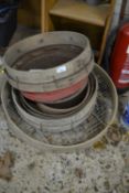 Mixed Lot various sieves and riddles
