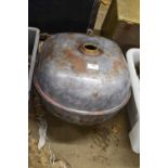 Vintage tractor fuel tank, brand unknown