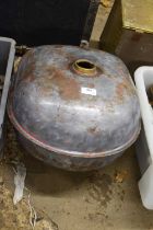 Vintage tractor fuel tank, brand unknown