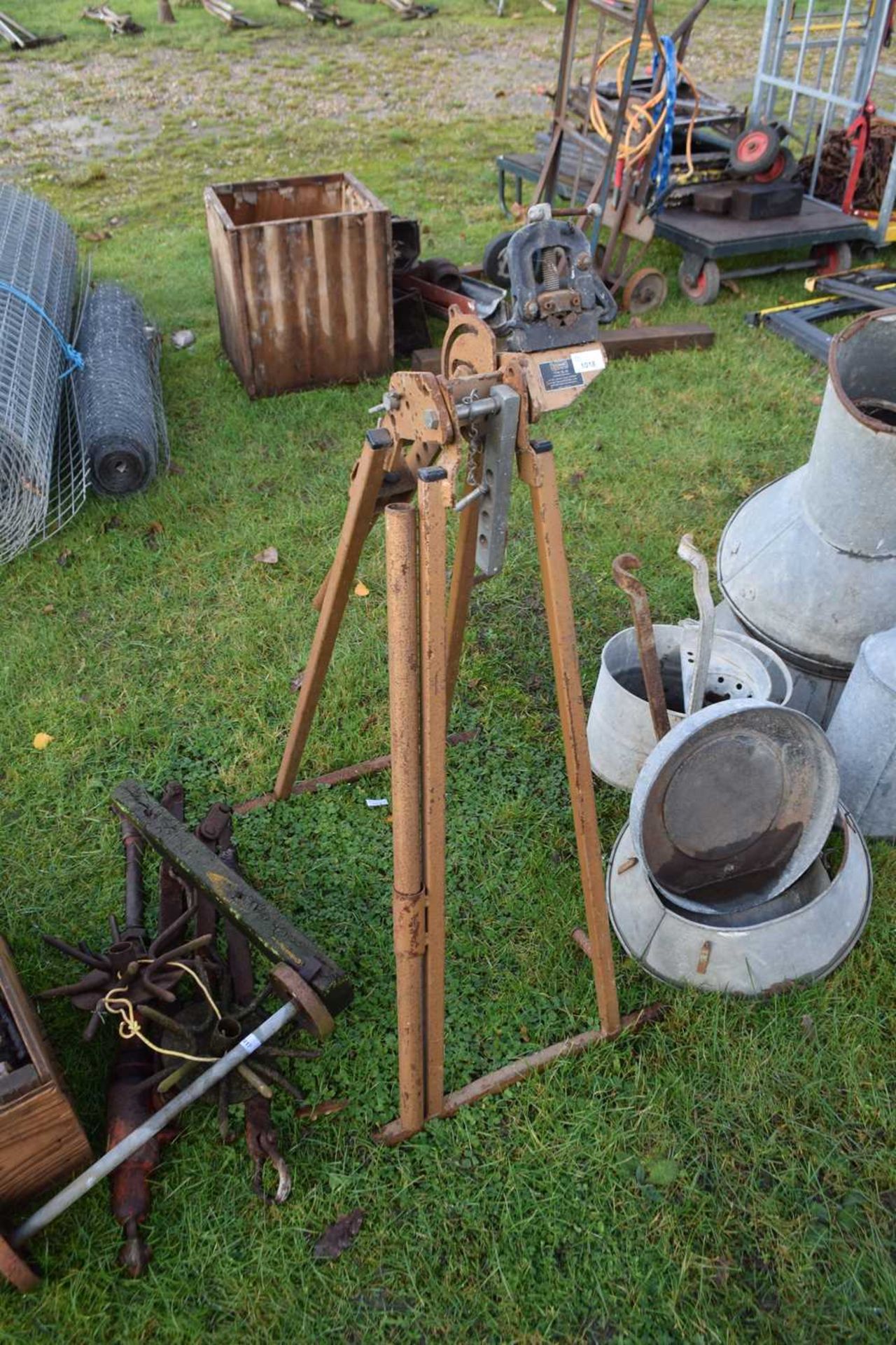 Vintage pipe bender