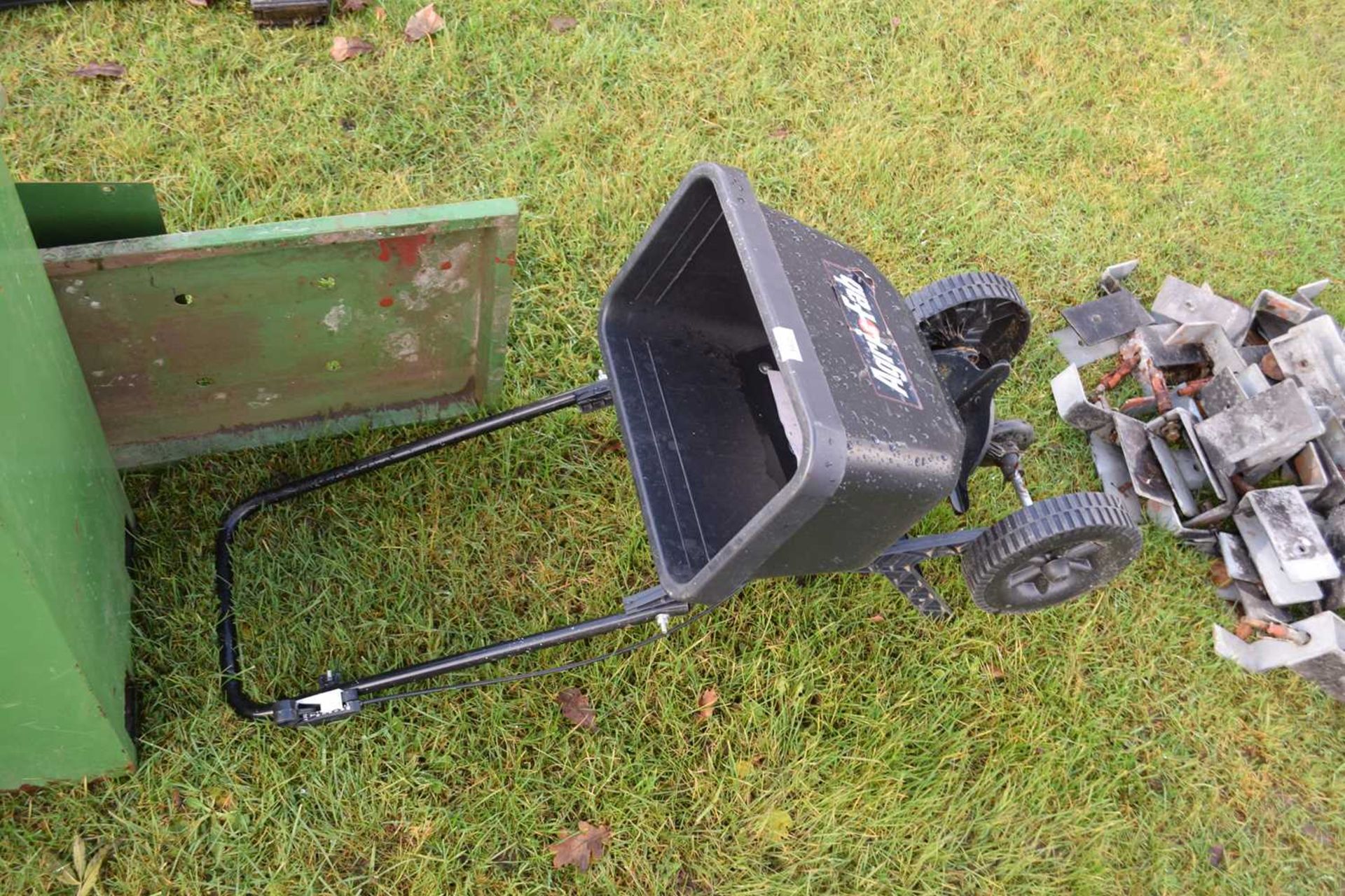 An Agri-Fab lawn spreader