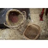 Mixed Lot various wicker baskets