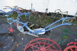 Cooke, Lincoln, an iron framed horse drawn plough