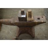 Blacksmith's iron anvil