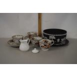 Mixed Lot: Wedgwood Jasper wares, iron stone tea wares etc