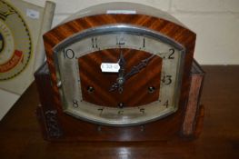 Early 20th Century mantel clock in arched case