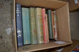 One box of mixed books to include Arthur Ransome, Peter Duck, The Scarlett Herring and other