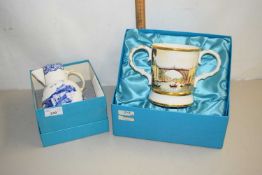Coalport commemorative tankard produced for the Ironbridge Gorge Museum Trust together with a