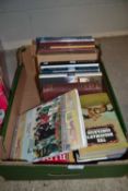 Box of books, horse racing interest