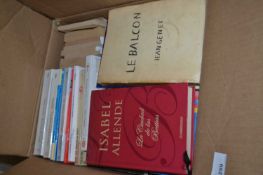 Box of various assorted books