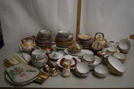 Large Mixed Lot: Assorted ceramics to include a range of various Japanese tea wares plus further