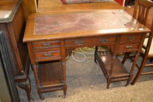Late Victorian writing table