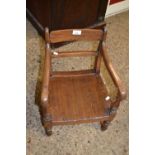19th Century child's chair, possibly formerly attached to a stand