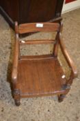 19th Century child's chair, possibly formerly attached to a stand
