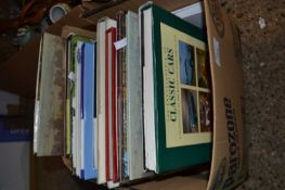 One box of books, vintage and classic car interest
