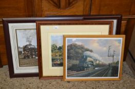 Group of various railway prints