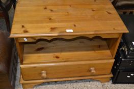 Pine television cabinet