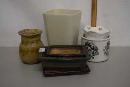 Mixed Lot: Various assorted vases and small planters