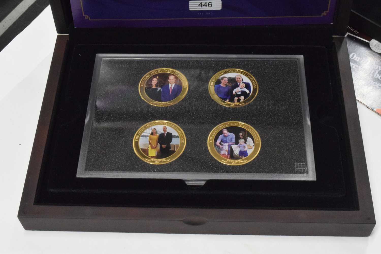 Quantity of Elizabeth II cased Royal Mint, Westminster numisproof coins to include 2014 Royal Tour - Image 2 of 5