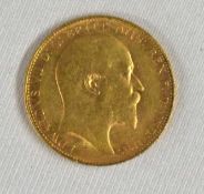 Edward VII, 1910, gold Sovereign