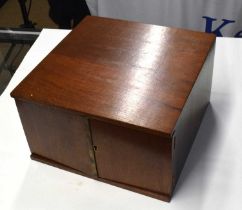 Coin display case containing 19th and 20th Century British coinage to include Queen Victoria, Edward